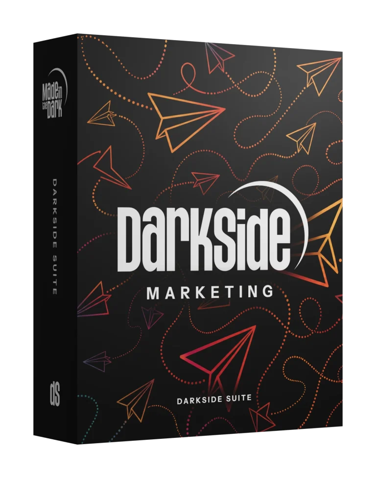Darkside Marketing running in the WordPress admin